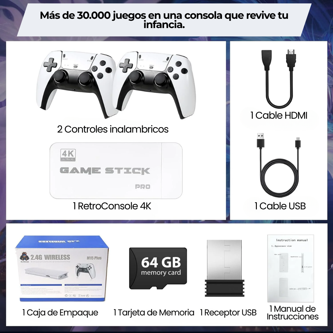 RETRO CONSOLE PLUS®