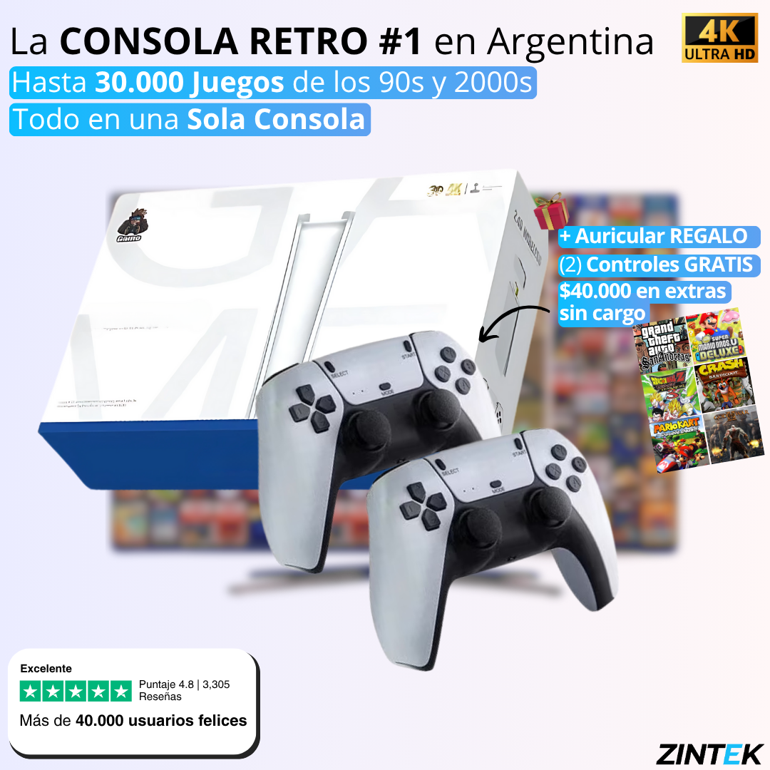 RETRO CONSOLE PLUS®