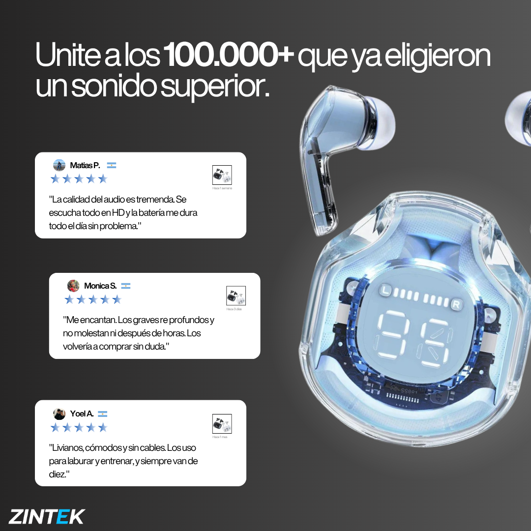 Auriculares Krystal