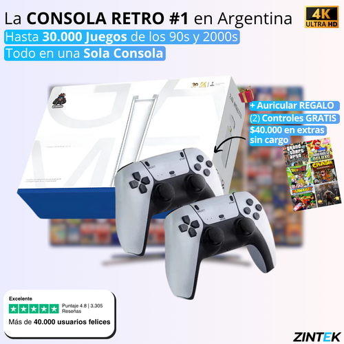 RETRO CONSOLE PLUS®
