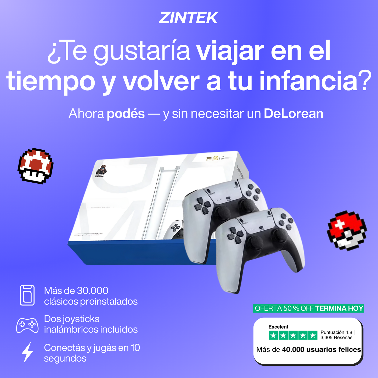 RETRO CONSOLE PLUS®