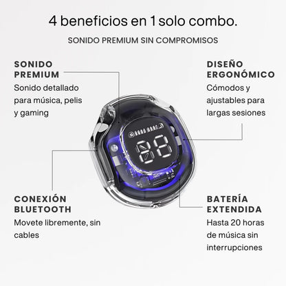Auriculares Krystal